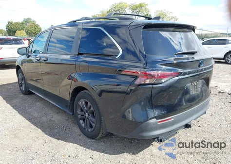 2024 Toyota Sienna Woodland Edition из США, поврежденный, VIN 5TDCSKFC0RS114286